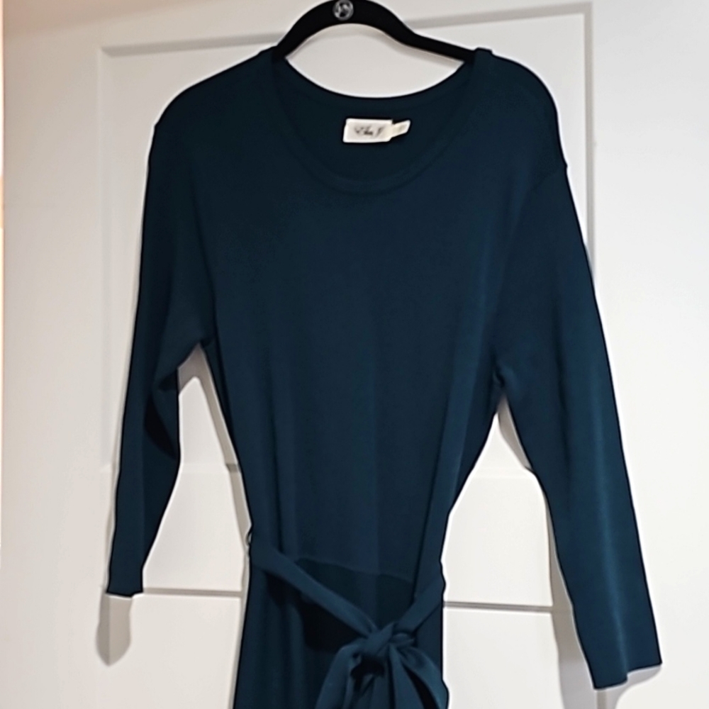 Eliza J dress XL - green/dark teal